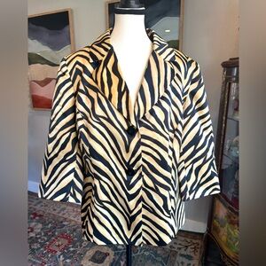 Danielle B Tiger Silky Jacket
